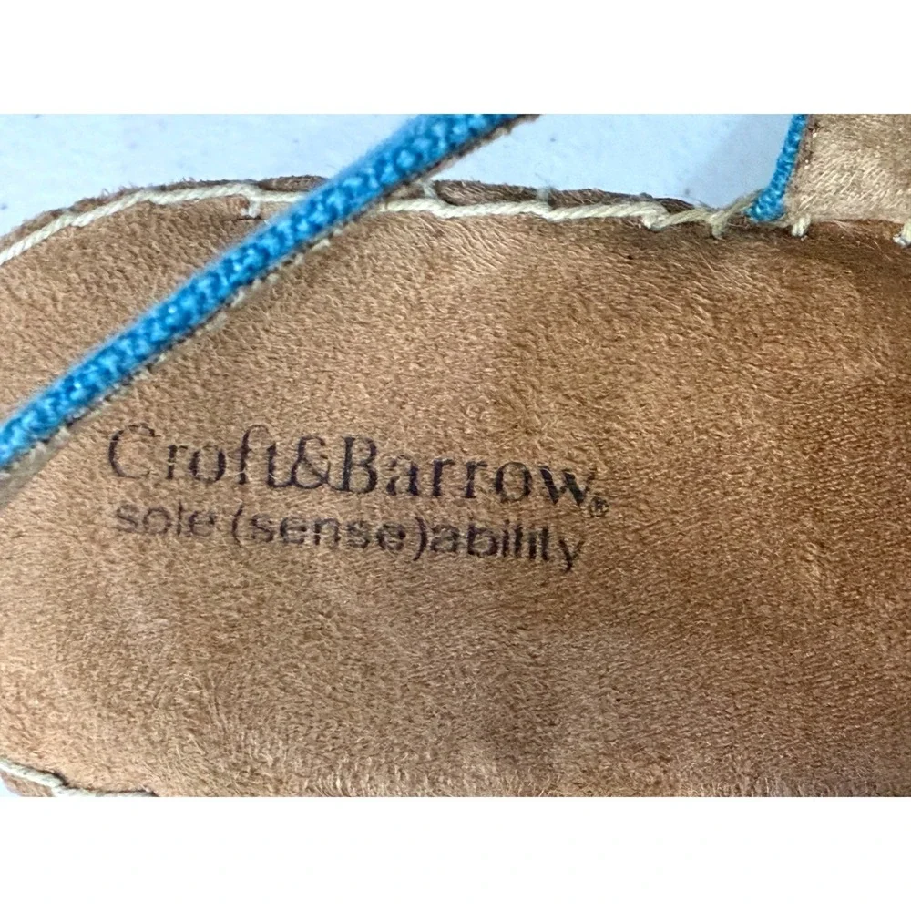 Croft‎ & Barrow Sole (sense) Ability Women Shoes Sandals Memory Foam Size 9M